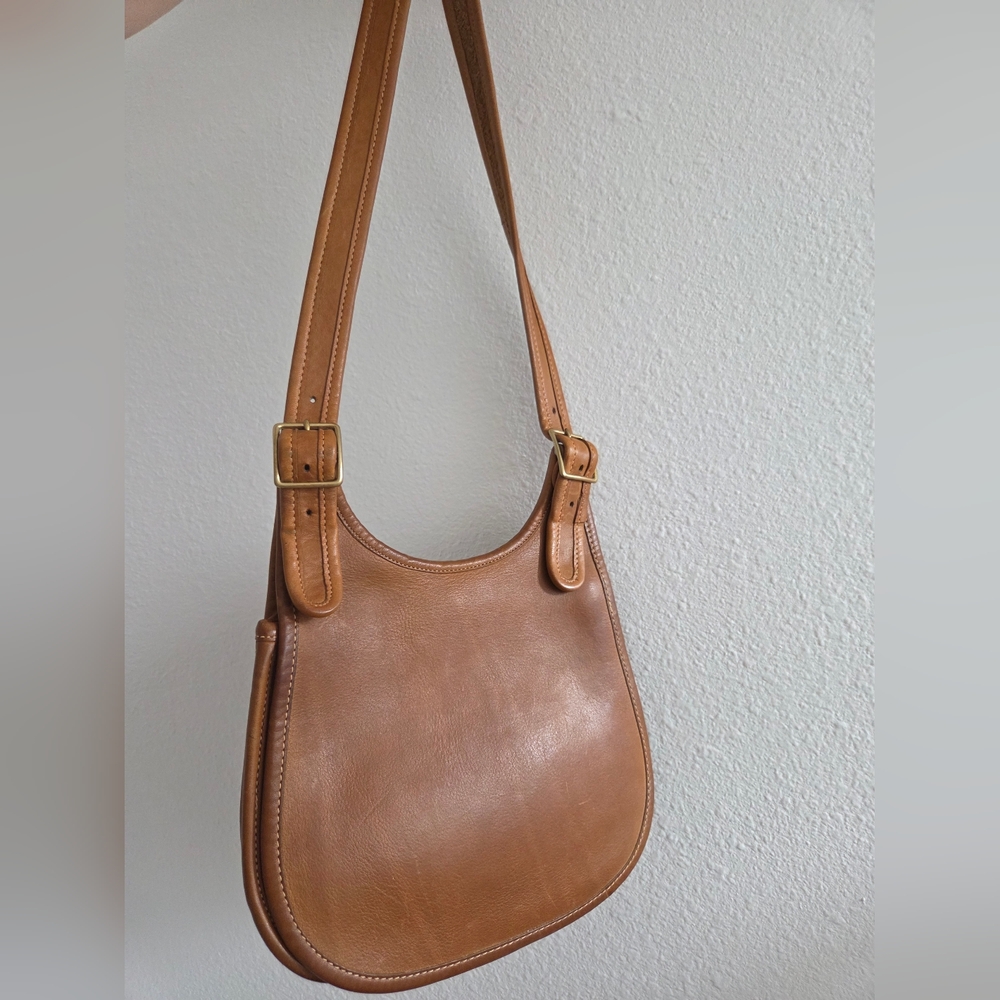 SOLD On Another Platform!Vintage Coach Saddle Bag NyC 70s-80s